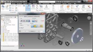 Autodesk Inventor  Library and BOM Built by Design 14 [upl. by Arykahs920]