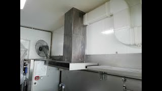 Build a cooking hood ducting system for HDB open concept kitchen [upl. by Simonne]