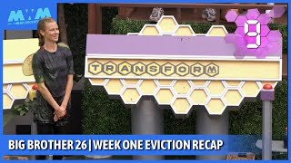 Big Brother 26  Week 1 Eviction Recap [upl. by Aihsyt]