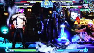 MvC3 Horrendous Lag Online Casuals pt14 [upl. by Alat]