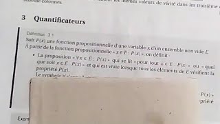 Algèbre 1 mip s1  Quantificateurs  logique [upl. by Drawyeh438]