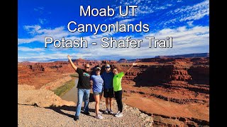 Canyonlands Potash Shafer Trail Moab UT [upl. by Ecidnac]