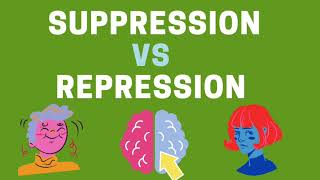 Repression vs Suppression – What is the Difference [upl. by Attesor]