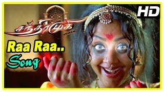 Raa Raa Full Video Song  Chandramukhi Songs  Rajinikanth  Jyothika  Nayanthara  Tamil Hits 2017 [upl. by Oaks141]