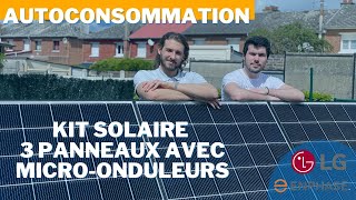 Montage d’un KIT SOLAIRE AUTOCONSOMMATION  Partie 1  MyShop Solaire solaire autoconsommation [upl. by Aiselad305]