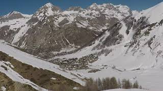 Val dIsere 2019 black slope Epaule Du Charvet [upl. by Harmaning863]