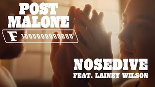 Post Malone  Nosedive Music Video feat Lainey Wilson [upl. by Notled701]