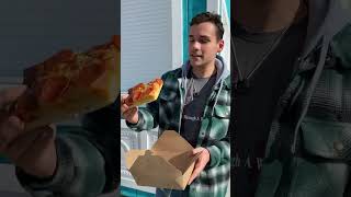 THICC FAT PIZZA pizza fyp foryoupage viral foodreview salem halloween trending [upl. by Stetson]