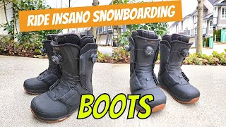 Best Snowboarding Boots for Allmountain Raider  Ride Insano Snowboarding boots Review 2023 [upl. by Nylicaj]