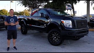 Is the 2018 Nissan Titan XD K2 Rocky Ridge a Ford Raptor challenger [upl. by Fries]