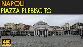 NAPOLI  Basilica di San Francesco di Paola e Piazza del Plebiscito [upl. by Boak]