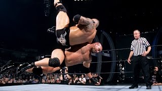 Goldberg steals the Rock Bottom Backlash 2003 [upl. by Enaamuj]