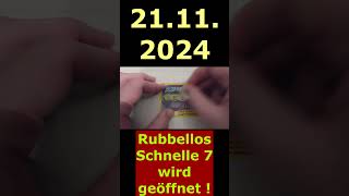 Schnelle 7 als Rubbellos öffnen an Tag 357 [upl. by Soirtemed554]