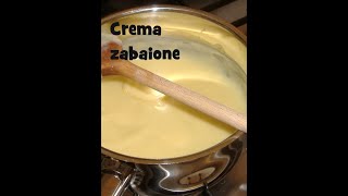 Crema allo Zabaione la video ricetta del pasticcere [upl. by Retluoc462]