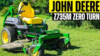 John Deere Z735M  Best Zero Turn Z700 Series [upl. by Latreese]