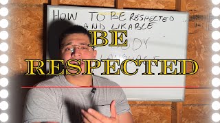 FOUR Ways To Be Respected And Liked [upl. by Ahsauqal]