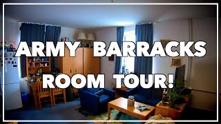 PCS to Germany Vilseck Army Rose Barracks Room Tour [upl. by Mildred851]