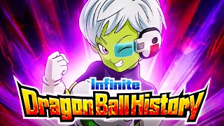 INFINITE DRAGON BALL HISTORY STAGE 33 VS PEPPY GALS DBZ Dokkan Battle [upl. by Norraa817]