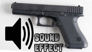 EFFETTO SONOROSPARI DI UNA PISTOLAGlock 17 sound shooter [upl. by Hitoshi]