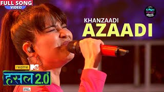 Azaadi  Firoza Khan aka KHANZAADI  Hustle 20 [upl. by Boser]