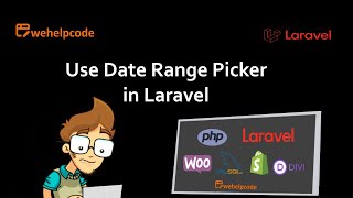 Laravel Tutorial  How to use Date Range Picker in Laravel  We Help Code [upl. by Hylan]