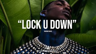 FREE Wizkid Type Beat  “Lock U Down”  Burna Boy Type Beat [upl. by Nollek]