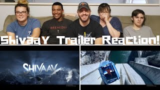 SHIVAAY  Indian Trailer  REACTION  Ajay Devgn [upl. by Nykal]