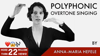 POLYPHONIC OVERTONE SINGING  by AnnaMaria Hefele [upl. by Fisa455]