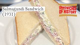 Salmagundi Sandwich 1931 on Sandwiches of History⁣ [upl. by Togram]