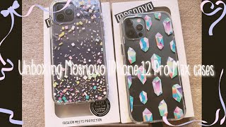 Mosnovo Phone case review IPhone 12 pro max and try on haul 📲✨ [upl. by Arhaz]