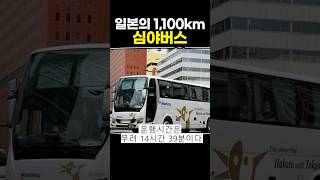 일본의 1100km 심야버스 [upl. by Eniamurt]