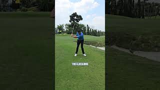 Golf Tips by Coach Harry Harwood  How to play a high soft foating chip shot over a bunker [upl. by Yeoz]