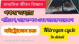 নাইট্রোজেন চক্র। মাধ্যমিক জীবন বিজ্ঞান। পঞ্চম অধ্যায়। WBBSE [upl. by Andriette548]