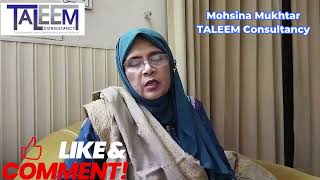 Personal Social amp Emotional Development  Mohsina Mukhtar  Master Trainer  TALEEM Consultancy [upl. by Desirea759]