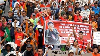 NEWSREEL Thousands join NPA Commanders Funeral March [upl. by Ardena444]