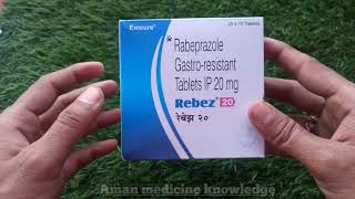 Rabeprazole GastroResistant Tablet IP 20 mg use in hindi review [upl. by Andi]