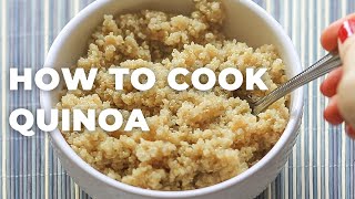 HOW TO COOK QUINOA simplest way [upl. by Alba]