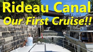 The Rideau Canal  Cruising Through 200 Year Old Locks [upl. by Aneeg]