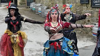 North Wind Tribal Dancers  Live Performance 4  Haworth Steampunk Weekend 2024 [upl. by Wixted]