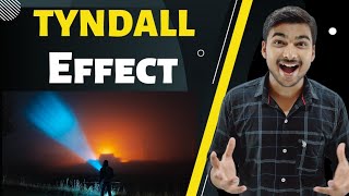 Tyndall Effect  Tyndall Effect Experiment  Tyndall Effect Kya Hai  Tyndall Effect Kya Hota Hai [upl. by Cherey]