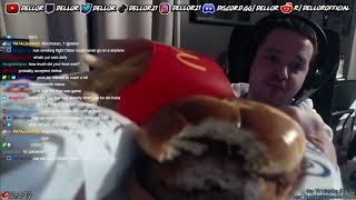 Dellor shows off his McDonalds meal 🍔  Dellor October 2024 stream highlights 2 [upl. by Ludovika724]