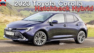 New 2023 Toyota Corolla Hatchback Hybrid Facelift  FIRST LOOK Exterior Interior [upl. by Coralie]