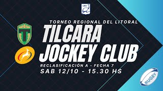 TILCARA PARANÁ VS JOCKEY CLUB VENADO TUERTO  FECHA 7  RECLASIF A  TRL [upl. by Nuy]