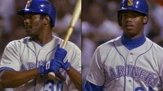 Griffeys hit backtoback home runs in 1990 [upl. by Bouchier393]