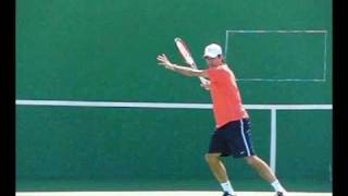 Roger Federer Forehands from the Front in Slow Motion [upl. by Darrey]