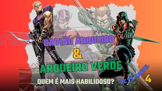 MARVEL vs DC Ep4 Gavião Arqueiro amp Arqueiro Verde marvel dccomics comics [upl. by Erskine]