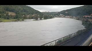 Die Elbe in Königstein am 15092024 [upl. by Yffat]