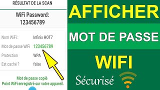 Comment afficher le mot de passe wifi sur android [upl. by Teilo302]