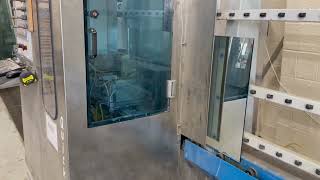 GlassBaltic  CNC glass working center 1600 mm NEPTUN QUICKMILL 16030 NC [upl. by Dnalyar]