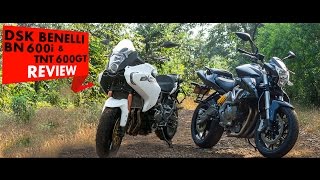 DSK Benelli BN600i amp TNT 600GT  Review  PowerDrift [upl. by Bari413]